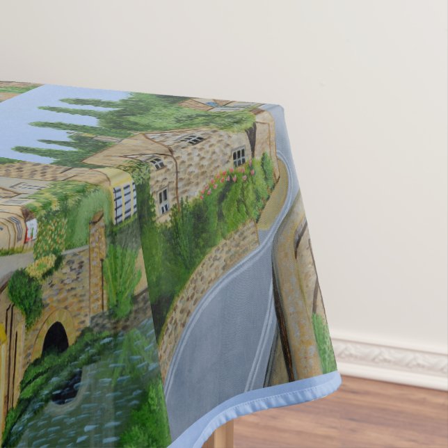 Toalha De Mesa English Village Cotswolds tablecloth  (Posição Original)