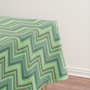 Toalha De Mesa Escada verde-oliva