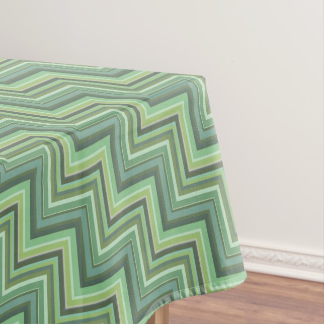 Toalha De Mesa Escada verde-oliva (Posição Original)