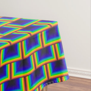 Toalha De Mesa Escalas quadradas de espectro solar
