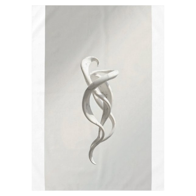 Toalha De Mesa escultura de mármore com fluxo (Frente)