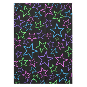Toalha De Mesa Esfrie, divertimento, teste padrão de estrelas de