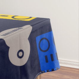 Toalha De Mesa Espaçamento entre Alienígenas de porta e padrão ro