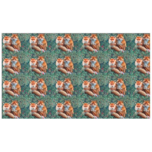 TOALHA DE MESA ESPÉCIES VERMELHAS ENTRE GREENERAÇÃO, FOLIAGEM E F