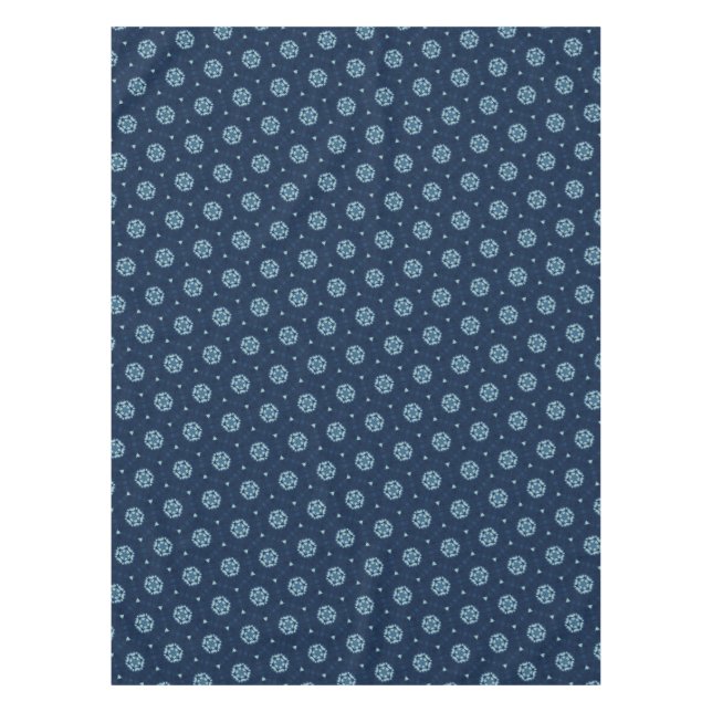 Toalha De Mesa Espírito Indigo: Geometria Africana do Boho (Frente)