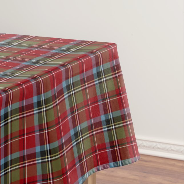 Toalha De Mesa Estado da Carolina do Norte Tartan (Posição Original)