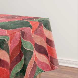Toalha De Mesa Estilo decorativo retrorativo dos anos 60