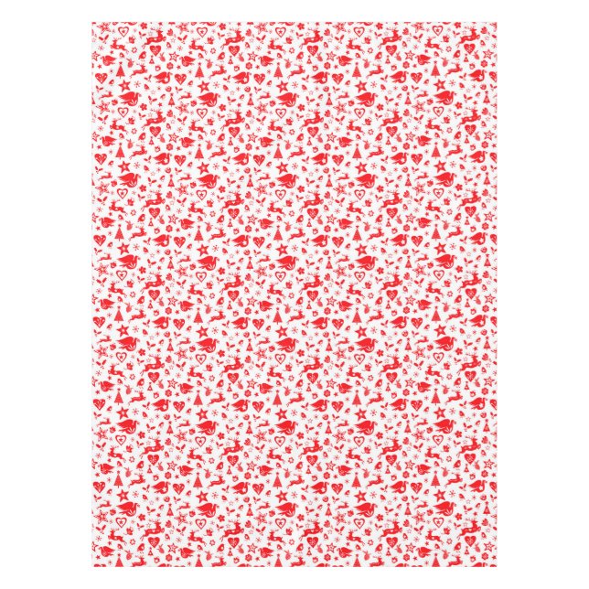 Toalha De Mesa Estilo Escandinavo de Reindeer de Natal (Frente)