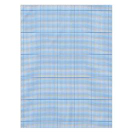 Toalha De Mesa estilo fazenda Gingham Branco e Azul