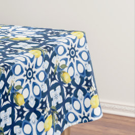 Toalha De Mesa estilo italiano,mediterrâneo,majolica,limão,
