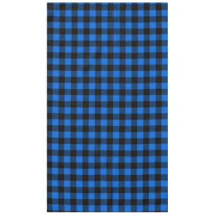 Toalha De Mesa Estilo Lumberjack - tecido azul + suas ideias