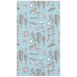 Toalha De Mesa estilo masculino vitoriano antiguidades roupa masc