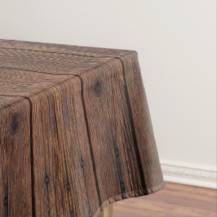 Toalha De Mesa Estilo Rustic Dark Wood Wooden Country
