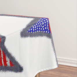 Toalha De Mesa estrela brilhante da bandeira americana