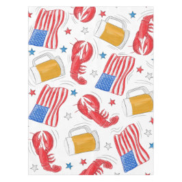 Toalha De Mesa Estrela de Bandeira de Lagosta