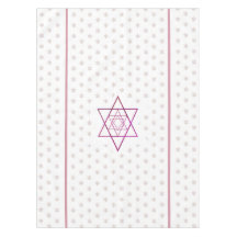 Estrelas de Férias Judaicas de Cores Quentes