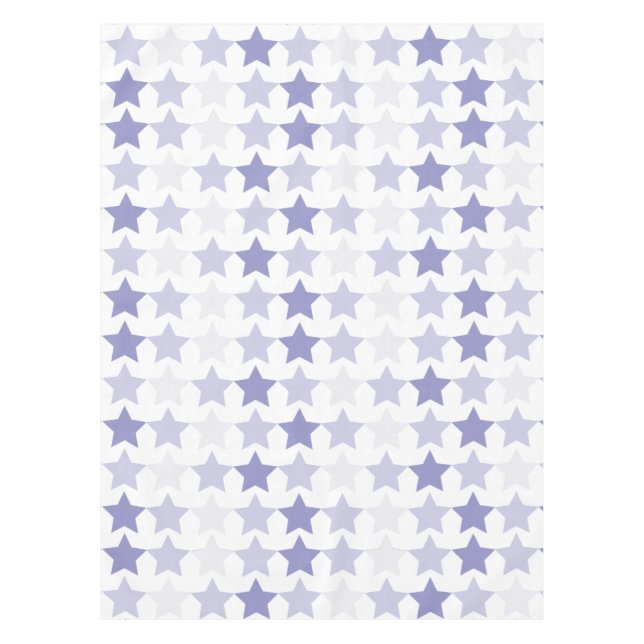 Toalha De Mesa Estrelas de Ombre Azul Patriótica (Frente)