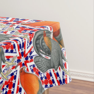 Toalha De Mesa Estrelas e Stripes Gamefowl