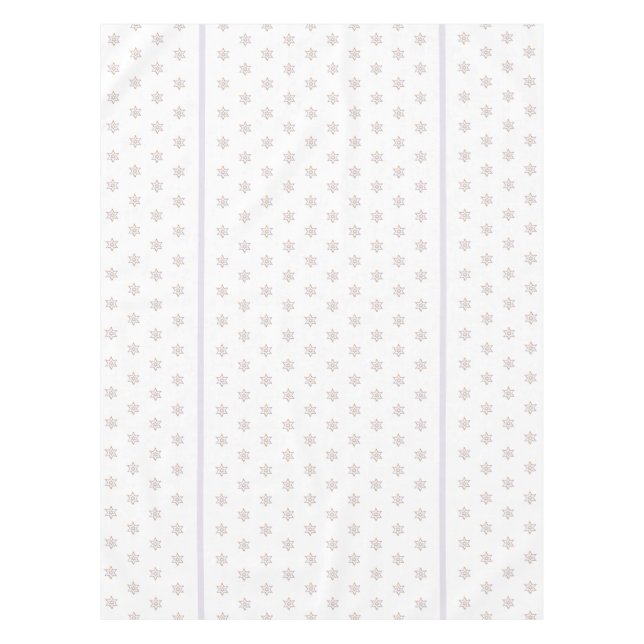 Toalha De Mesa Estrelas quentes e sutis de férias judaicas (Frente)