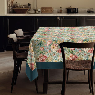 Toalha De Mesa Eterno Rococo Tapeçaria Sofisticada