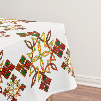 Toalha De Mesa Etíope Rootz Meskel Cross Tablecloth