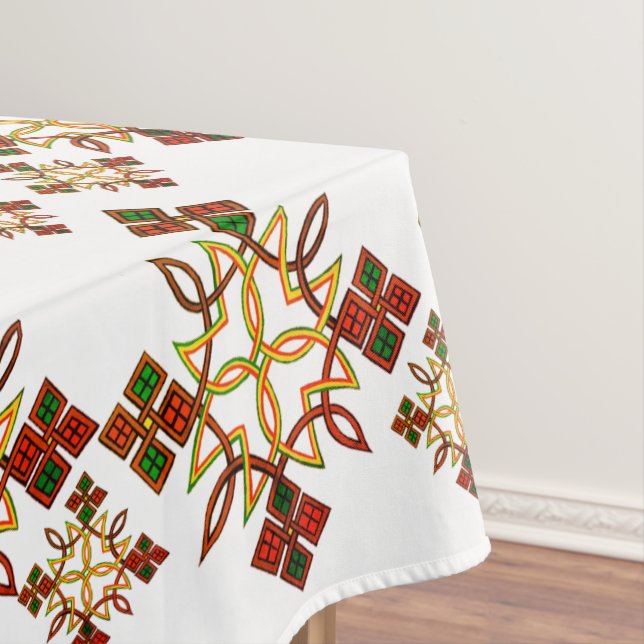 Toalha De Mesa Etíope Rootz Meskel Cross Tablecloth (Posição Original)