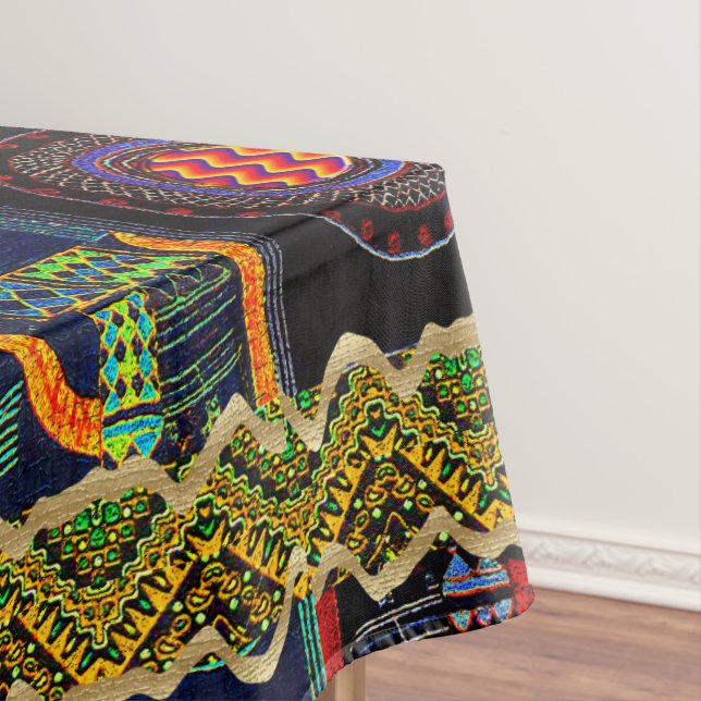 Toalha De Mesa Étnica (Posição Original)