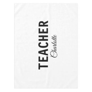 Toalha De Mesa Eu sou professor escola Faculdadeadicione seu nome