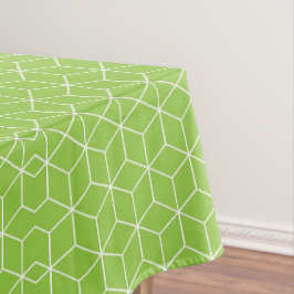 Toalha De Mesa Explore Ilusões Ópticas Modernas com Padrão de Cub