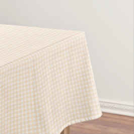 Toalha De Mesa F & L Peach Gingham