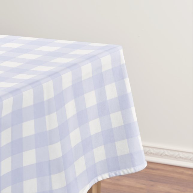 Toalha De Mesa F & L Purple Gingham (Posição Original)