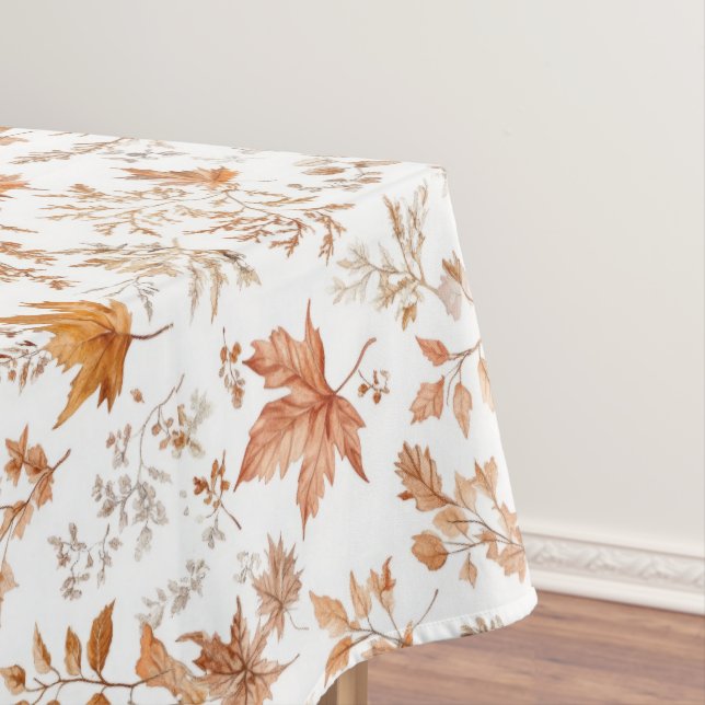 Toalha De Mesa Fall Autumn Leaves Table Cloth Thanksgiving Decor (Posição Original)