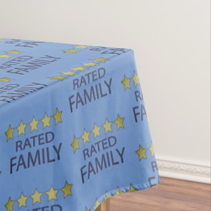 Toalha De Mesa Família Cinco Estrelas