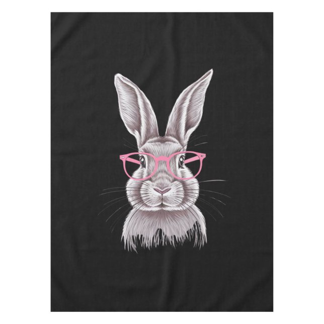 Toalha De Mesa Família Engraçada Cute Oferece Páscoa (Frente)