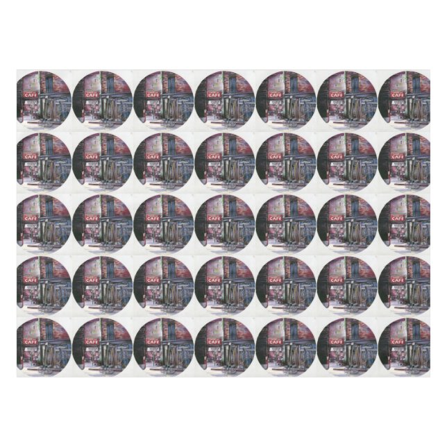 Toalha De Mesa Fanelli Charm, Nova Iorque (Frente (Horizontal))