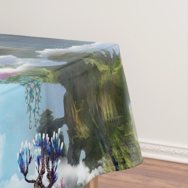 Toalha De Mesa Fantasia Outros mundos nas Nuvens (Posição Original)