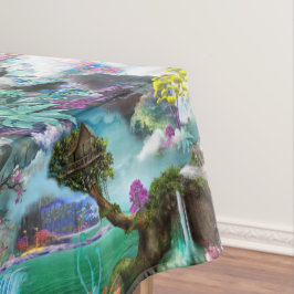 Toalha De Mesa Fantasia Outros mundos nas Nuvens