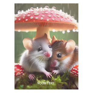 Toalha De Mesa Fantasy - Chuva de Cogumelo de Mouse
