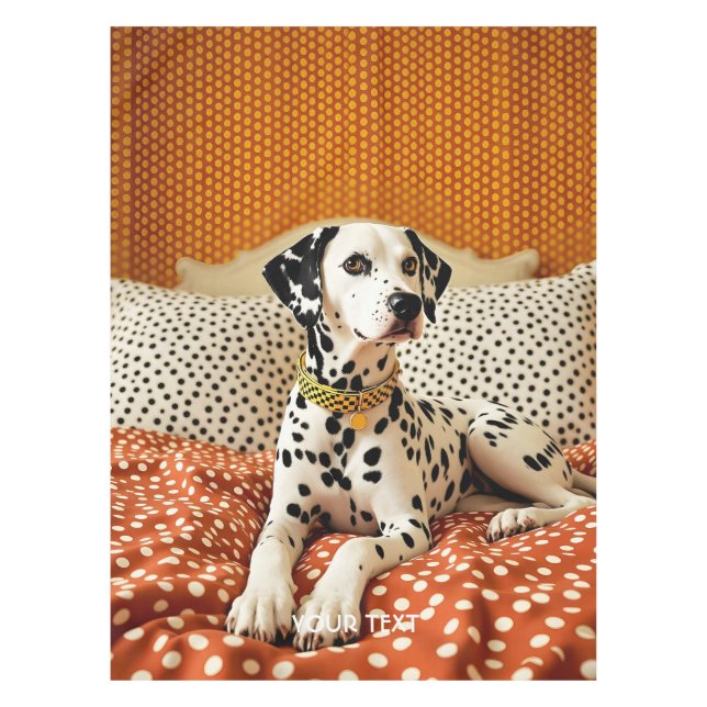 Toalha De Mesa Fantasy Cuja Polka Dot (Frente)