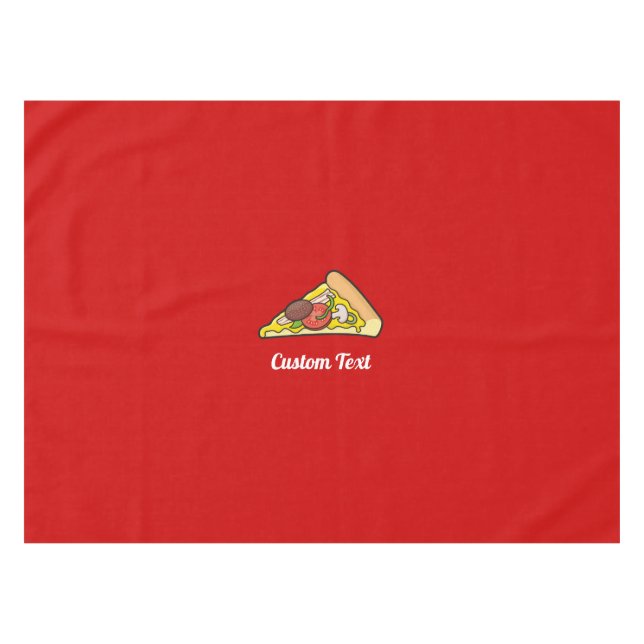 Toalha De Mesa Fatia de pizza (Frente (Horizontal))