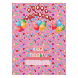 Toalha De Mesa Feliz aniversário