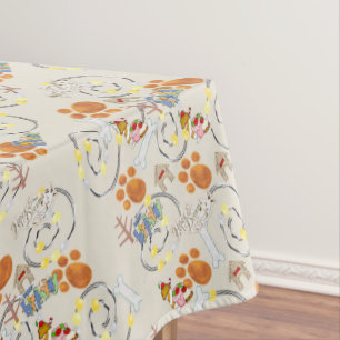 Toalha De Mesa Feliz aniversário Tablecloth desejando um cachorro