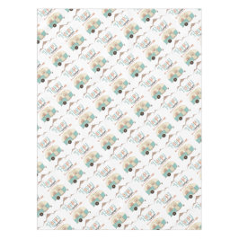 Toalha De Mesa FELIZ CAMPER - Letra RV