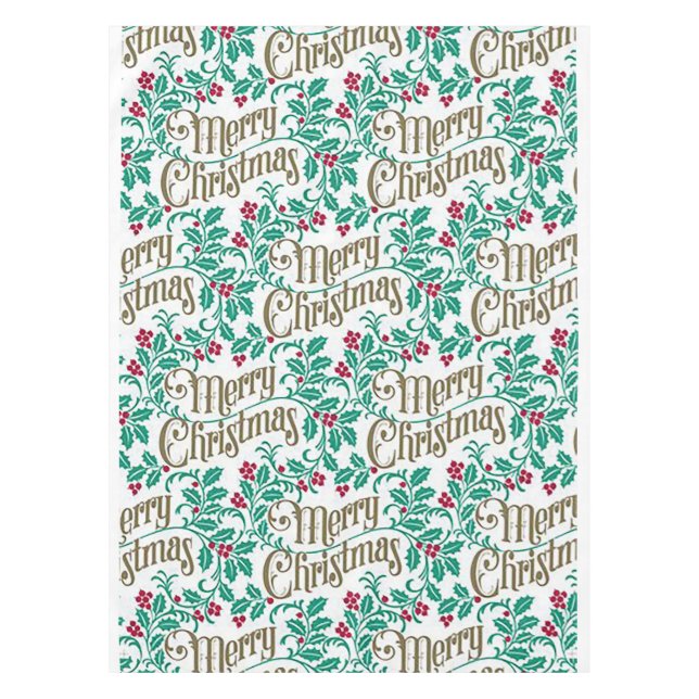 Toalha De Mesa "Feliz Natal" (Frente)