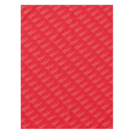 Toalha De Mesa Feliz Natal (DOURADO)