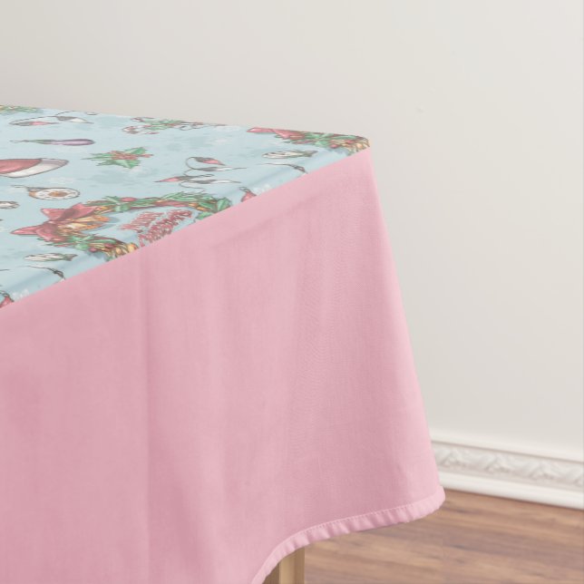 Toalha De Mesa Feliz Tablecloth de Natal (Posição Original)