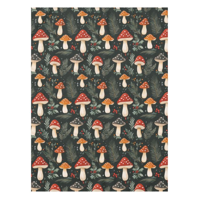 Toalha De Mesa Feriado de Woodland Encantado (Frente)