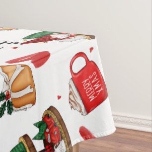Toalha De Mesa Férias de Natal da Casa Farmada Russa