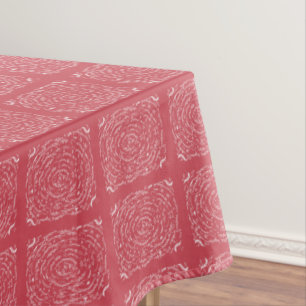 Toalha De Mesa Fern Feather e Garland Swirl Cotton Tablecloth