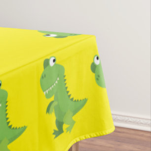 Toalha De Mesa Festa de Aniversário Infantil Dinosaur T-rex 1º An